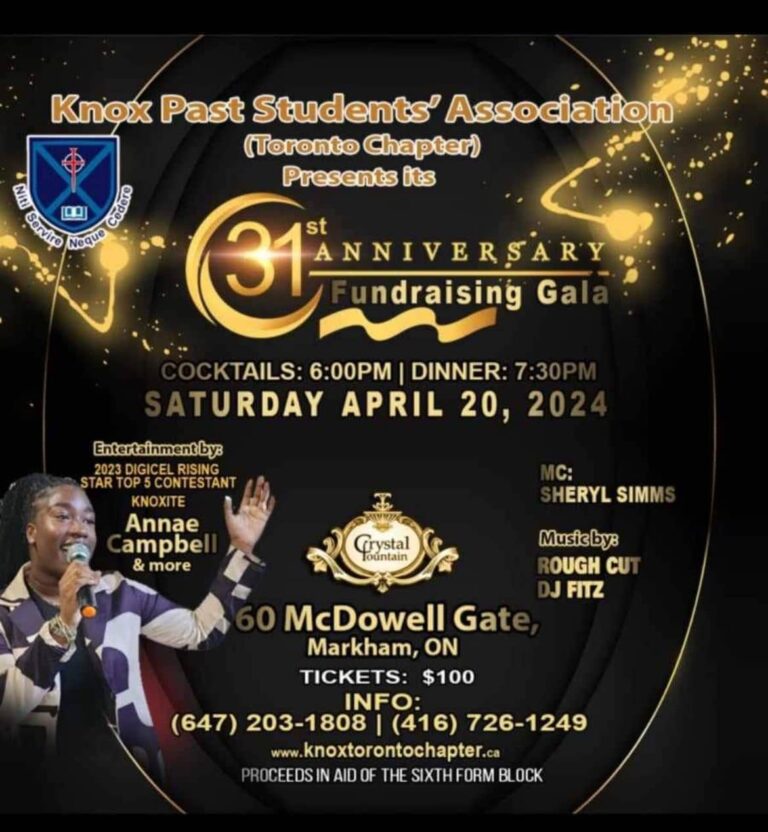Knox Past Students Association 31st Anniversary Fundraising Gala