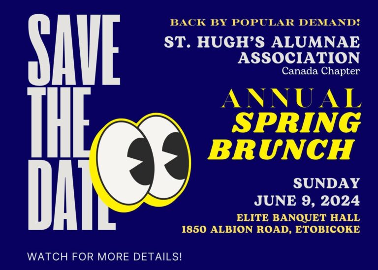 St. Hugh’s High School Almunae Association Annual Spring Brunch